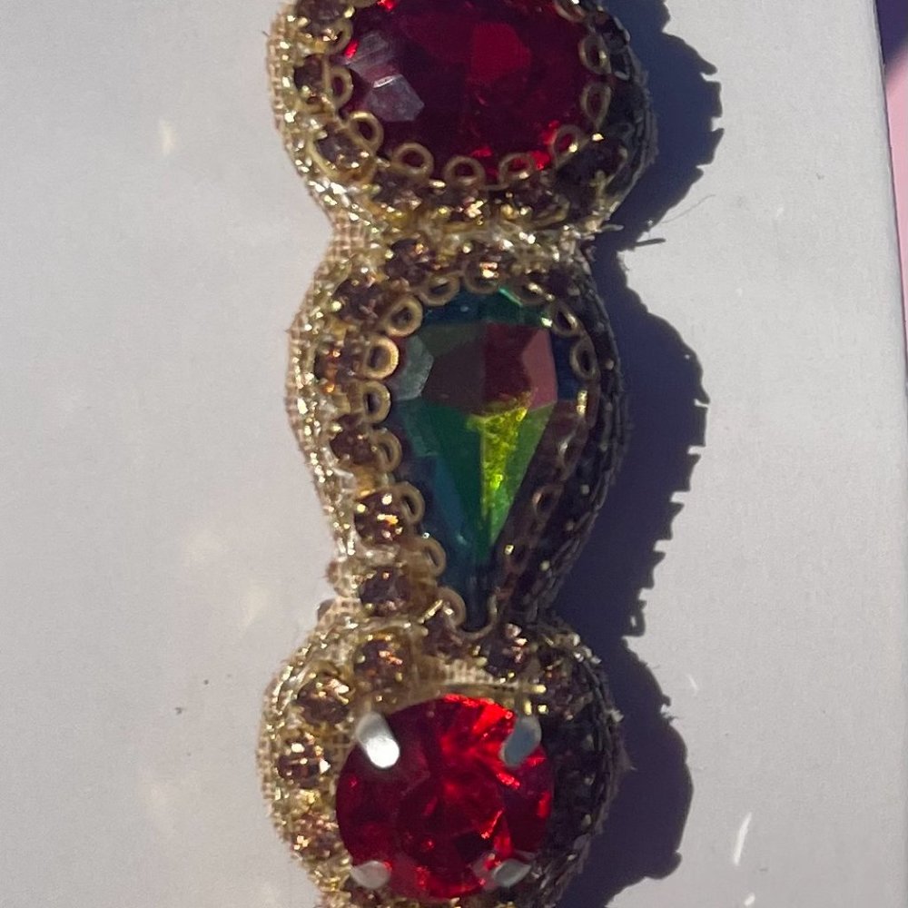 Deepa Gurnani Multi Color Jeweled Headband NWT - Picture 5 of 5